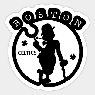 Boston Celtics Artwork Sticker